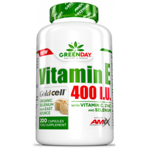 GreenDay Vitamin E400 IU LIFE+ - 200 капс Фото №1